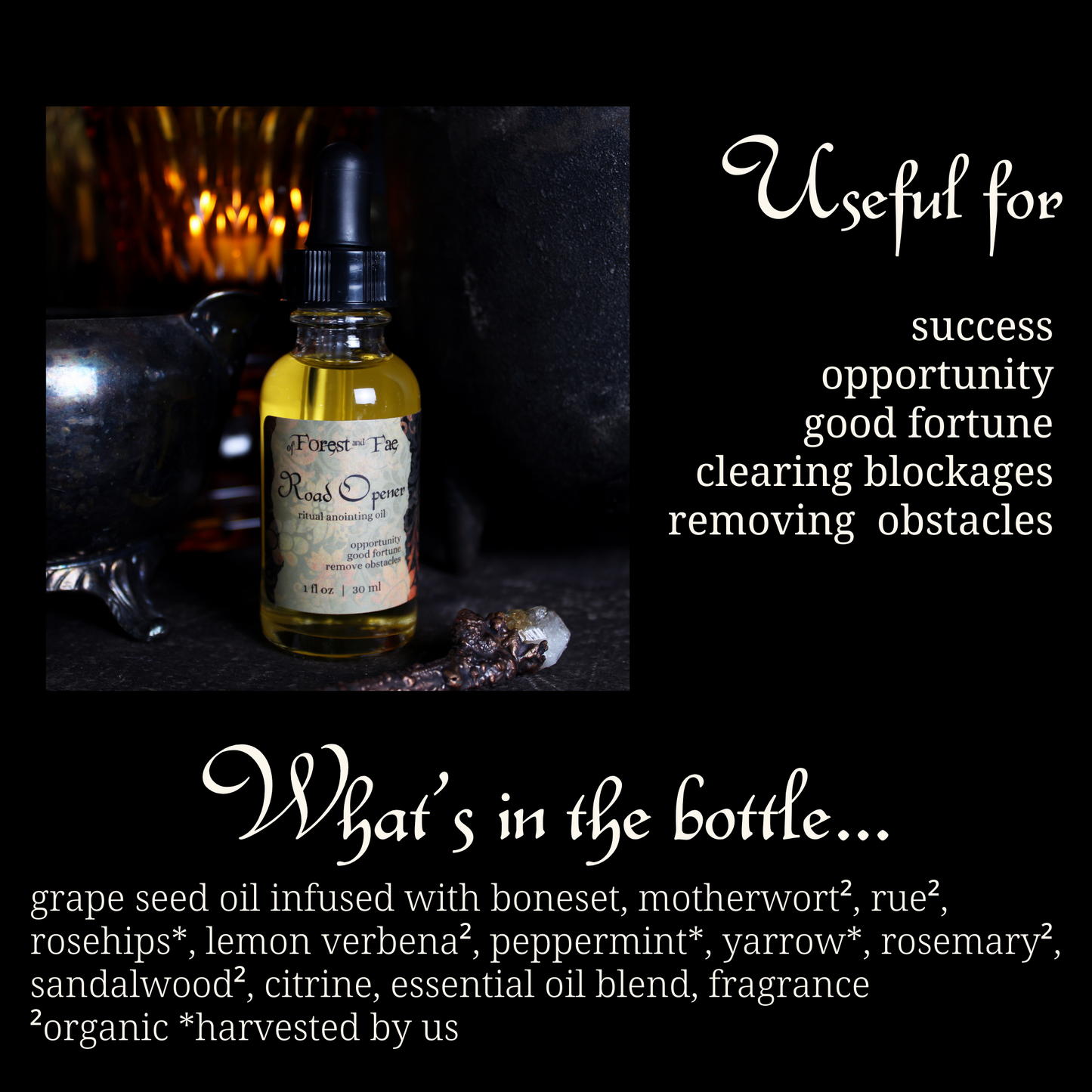 Road Opener Ritual Anointing Oil