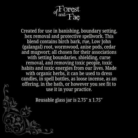 Banishing Spellwork Herb Blend