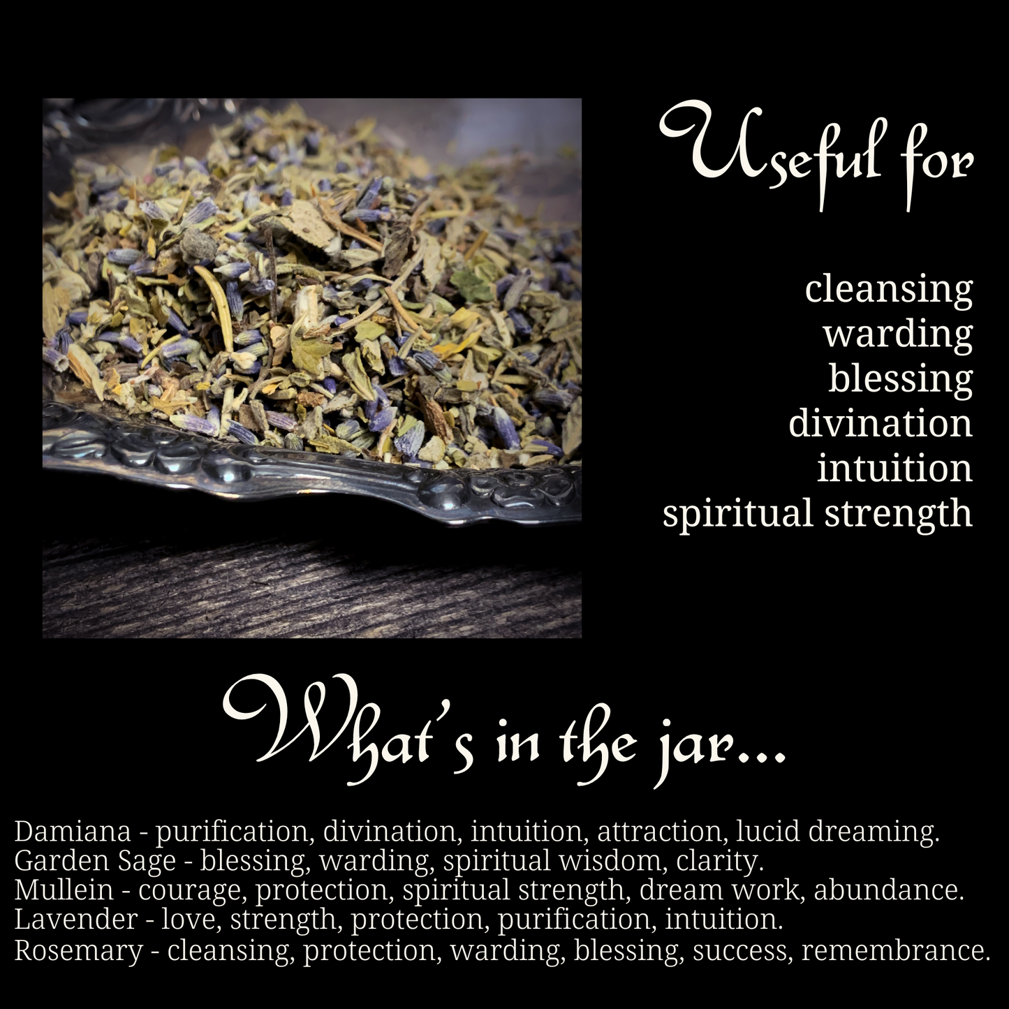 Cleansing Spellwork Herb Blend