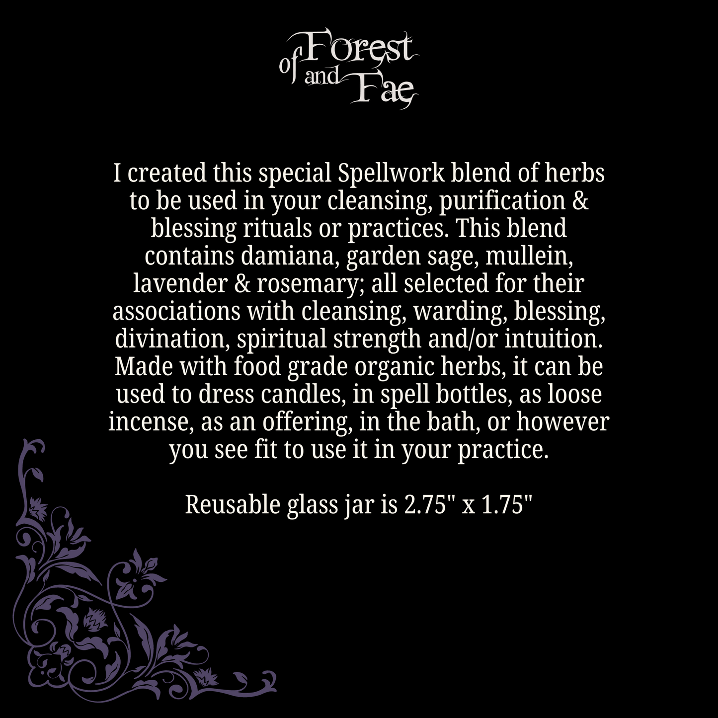 Cleansing Spellwork Herb Blend