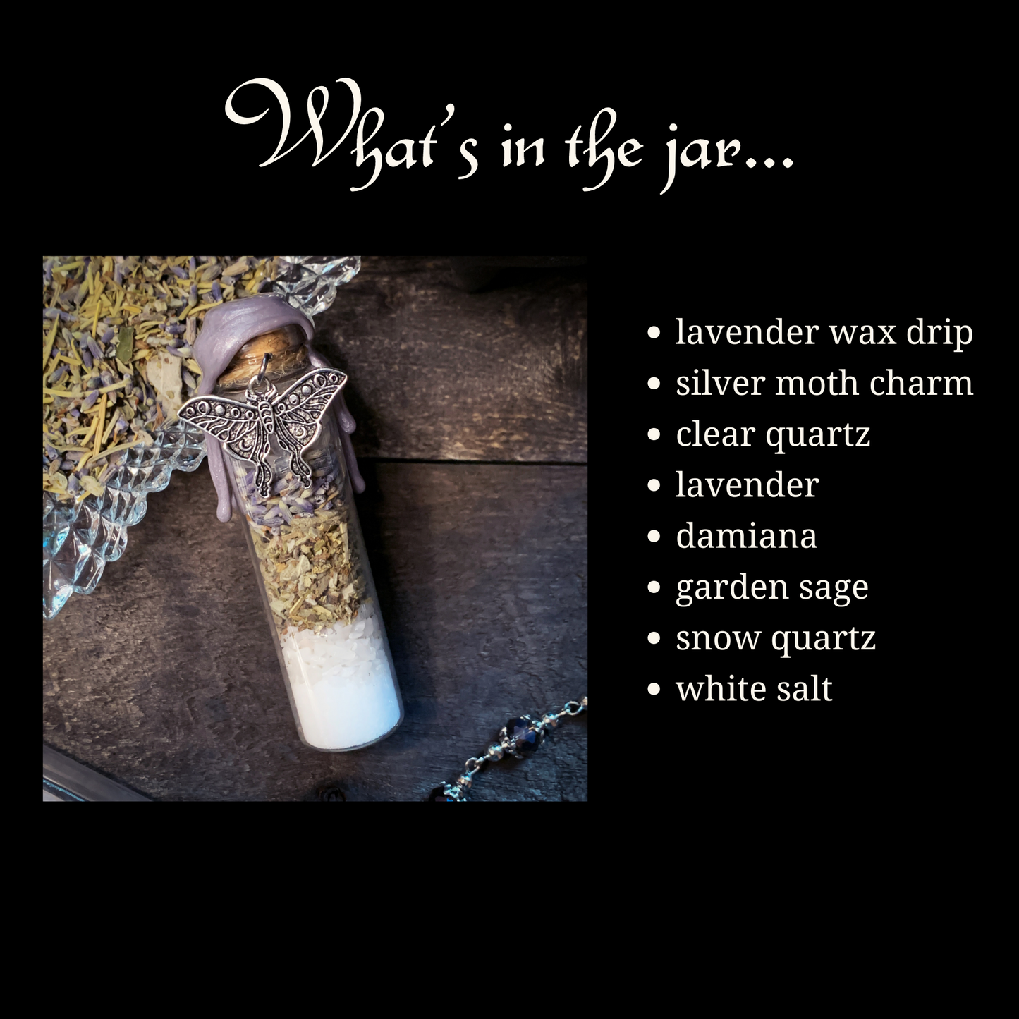 Energy Clearing Spell Jar