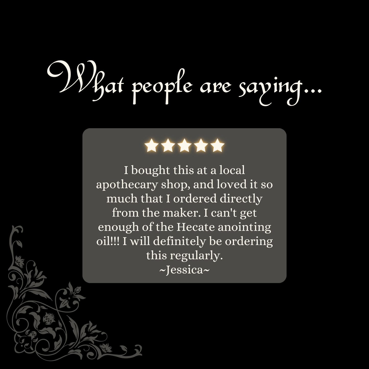 Hecate Sacred Ritual Oil