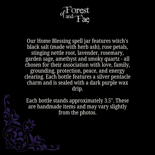 Home Blessing Spell Jar