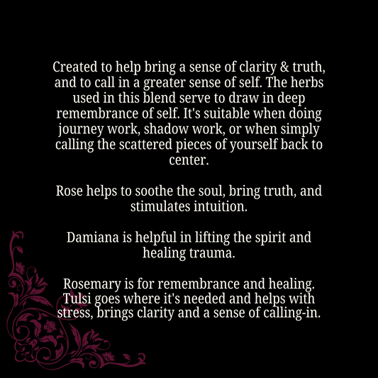 Remembrance Elixir - Herbal Tincture