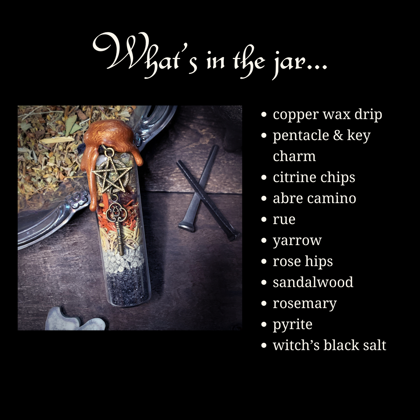 Road Opener Spell Jar
