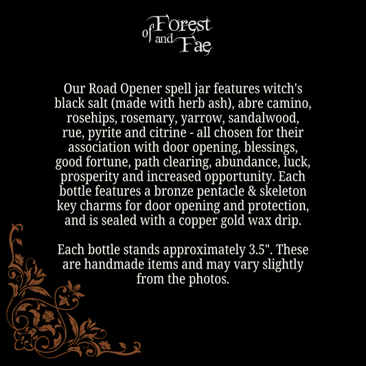 Road Opener Spell Jar