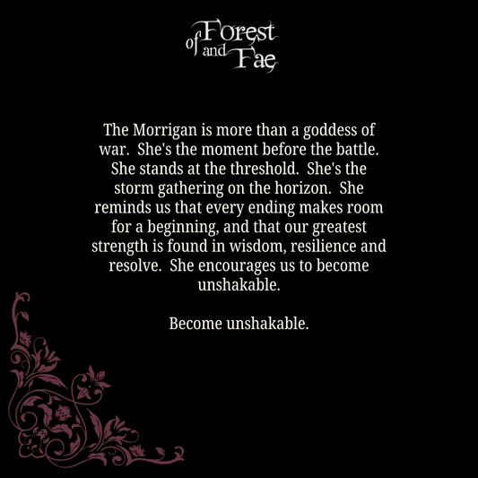 The Morrigan • Sacred Ritual Oil