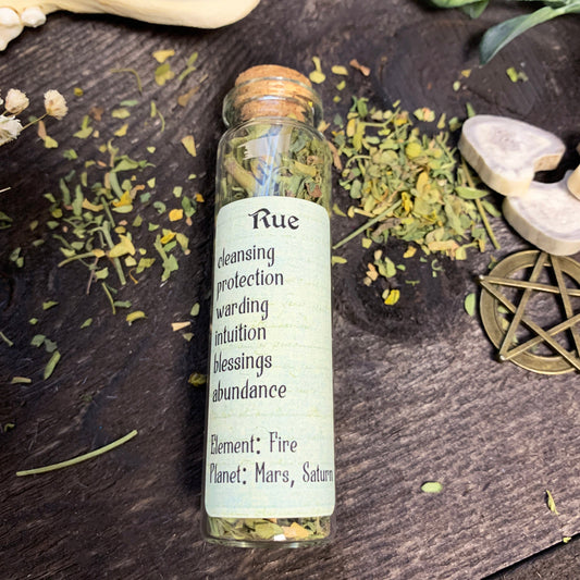 Rue Herb Bottle
