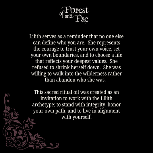 Lilith • Sacred Ritual Oil