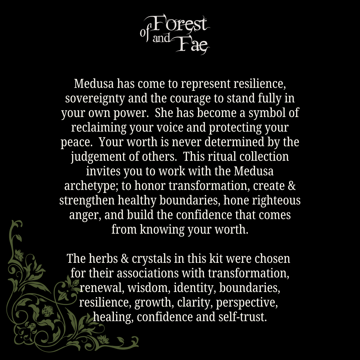 Medusa • Ritual Kit