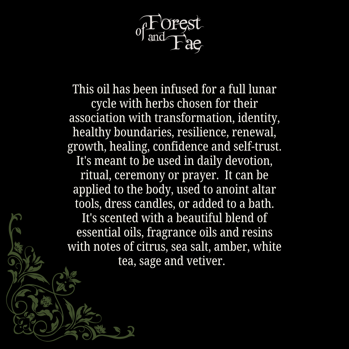 Medusa • Sacred Ritual Oil