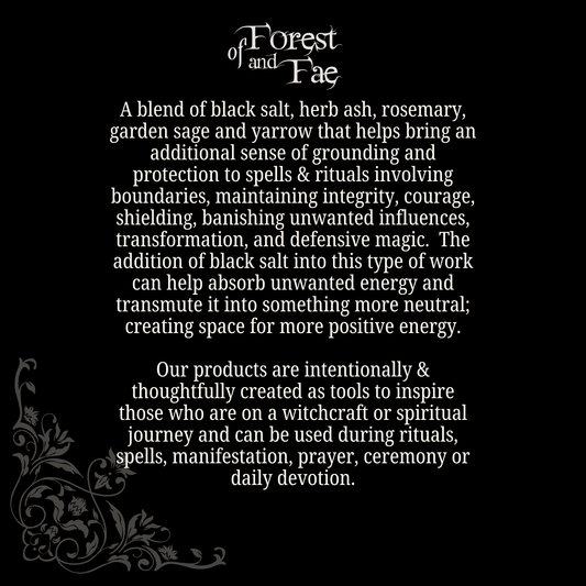 Ritual Black Salt