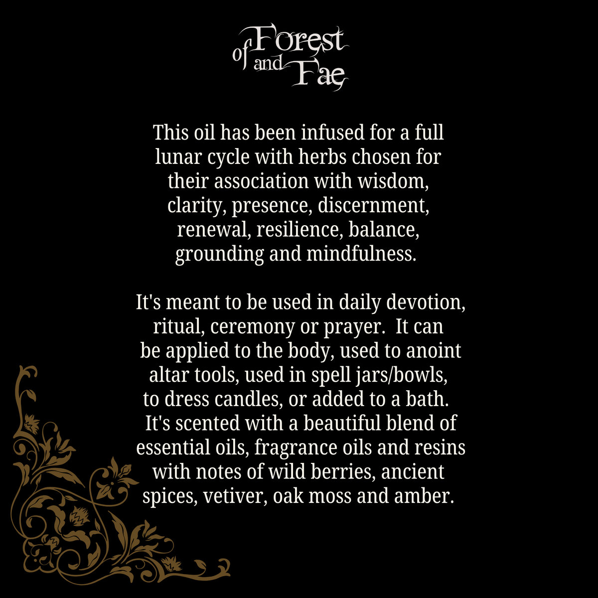 The Witch • Anointing Oil