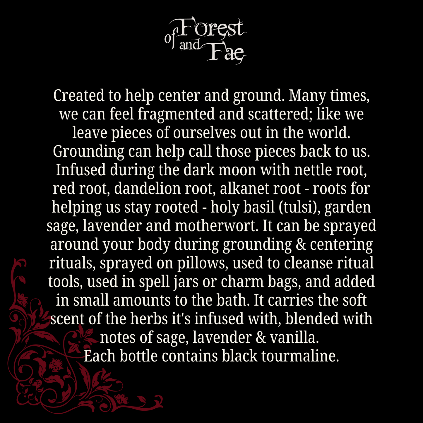 Grounding Ritual Spray