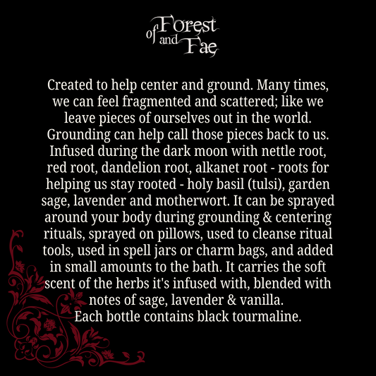 Grounding Ritual Spray