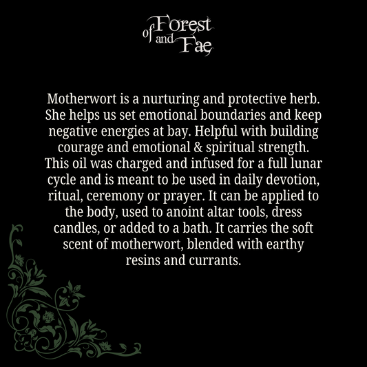 Motherwort Sacred Altar Oil