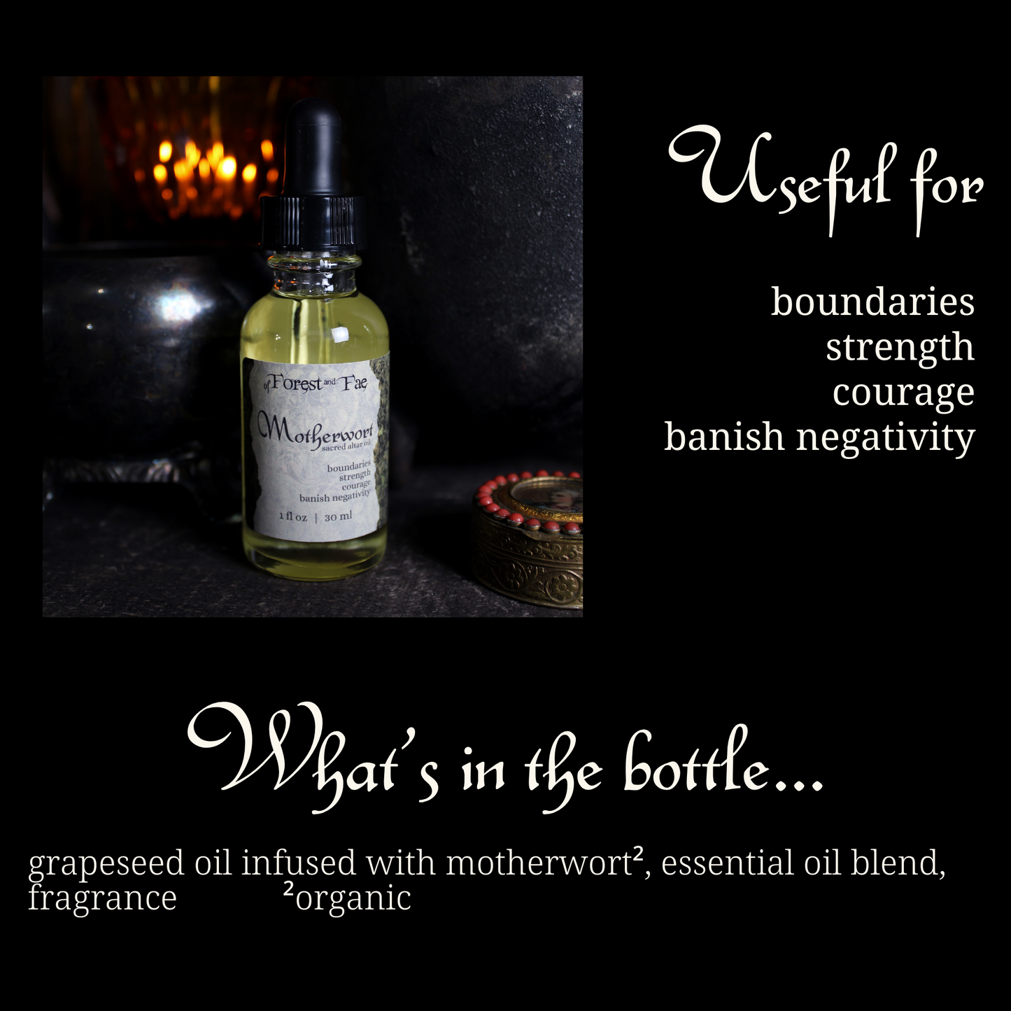 Motherwort Sacred Altar Oil