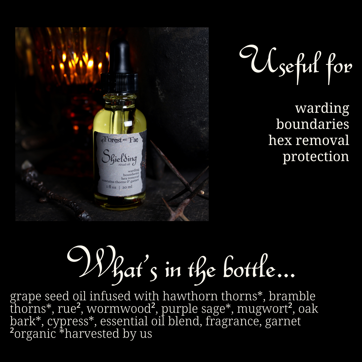 Shielding Ritual Oil