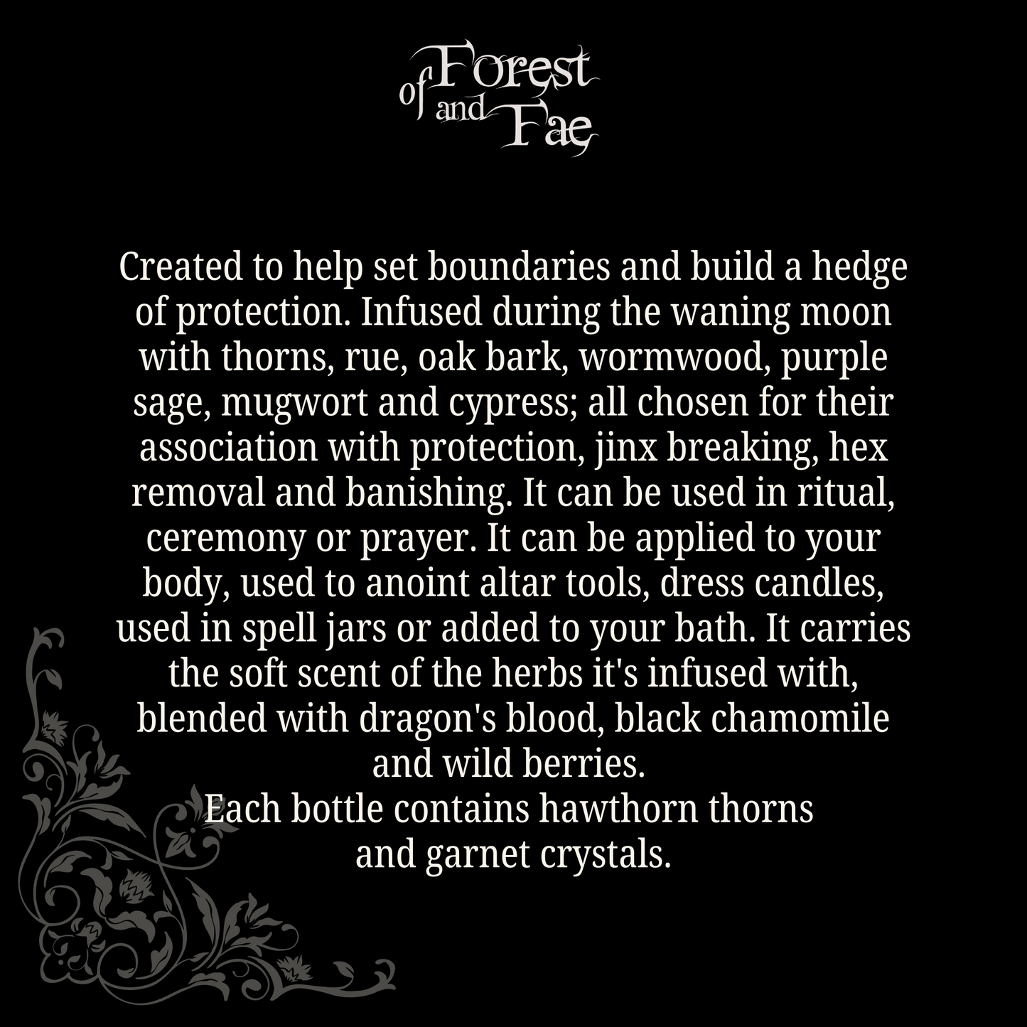 Shielding Ritual Oil