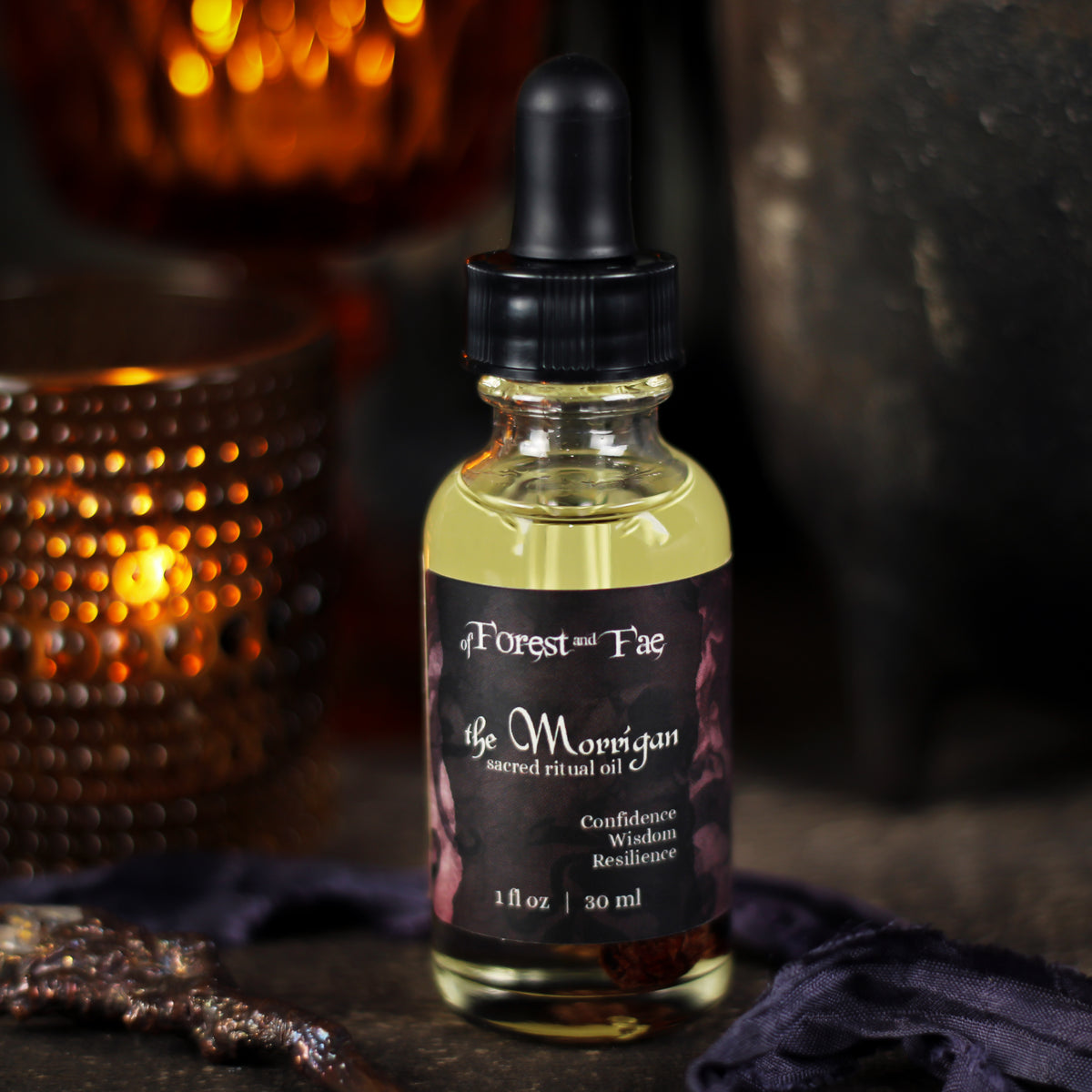 The Morrigan • Sacred Ritual Oil