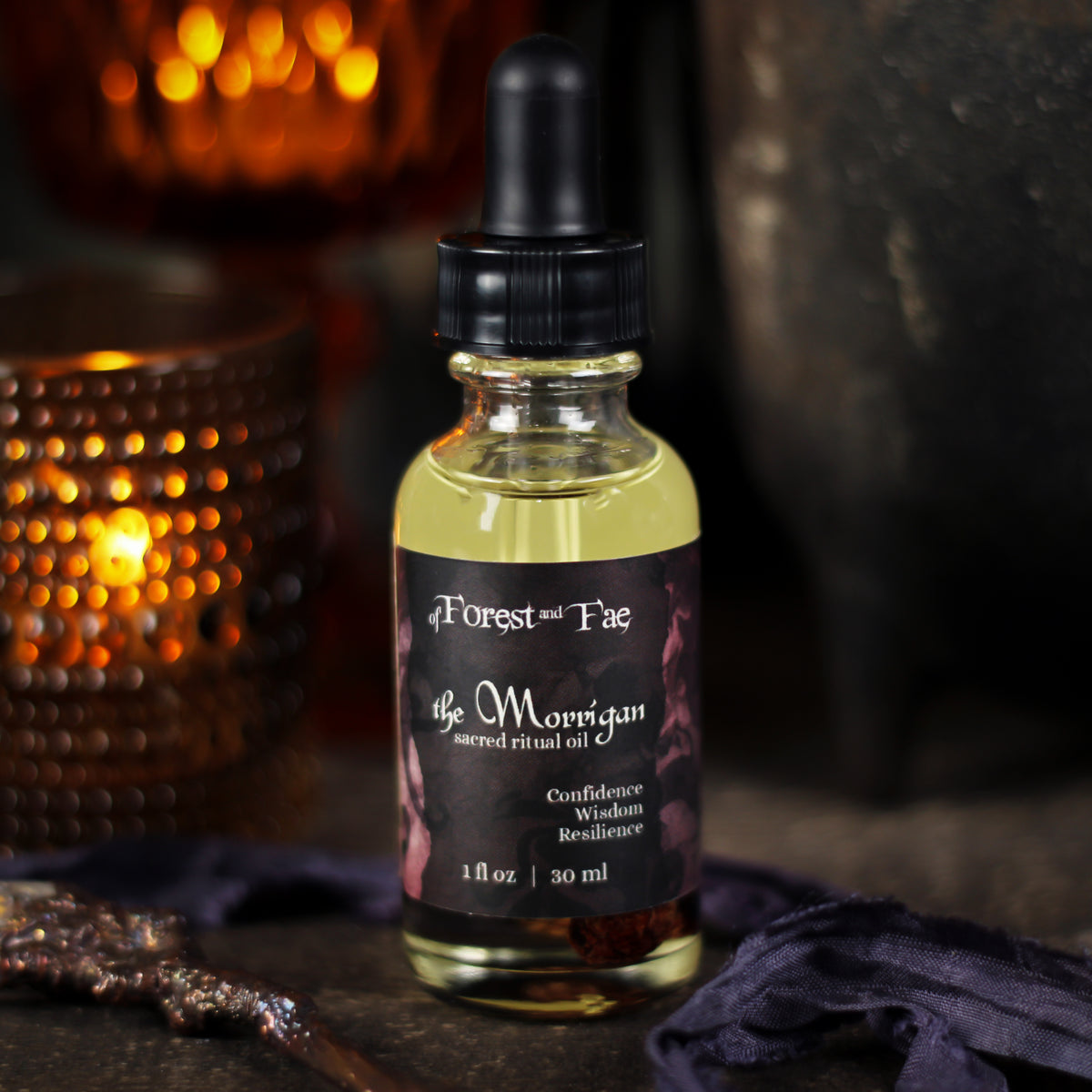 The Morrigan • Sacred Ritual Oil