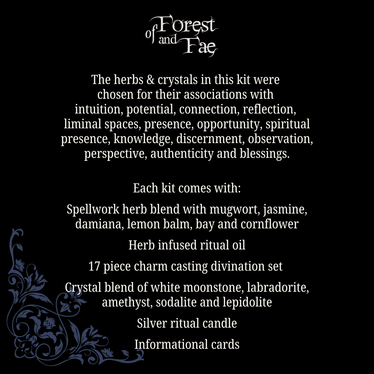 The Oracle • Charm Casting Divination Set