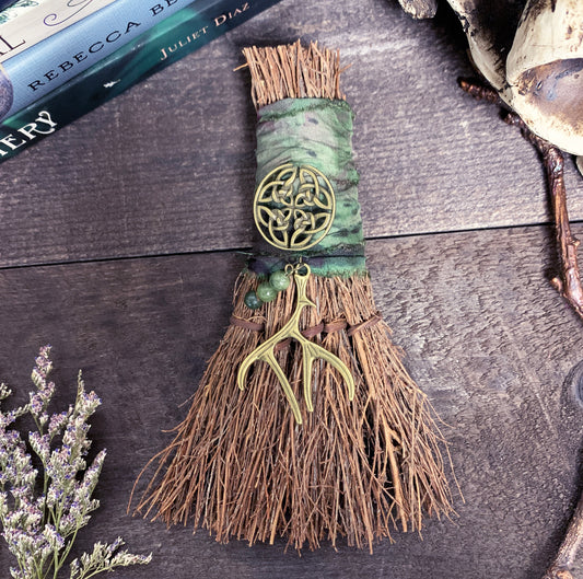 The Horned Goddess Besom