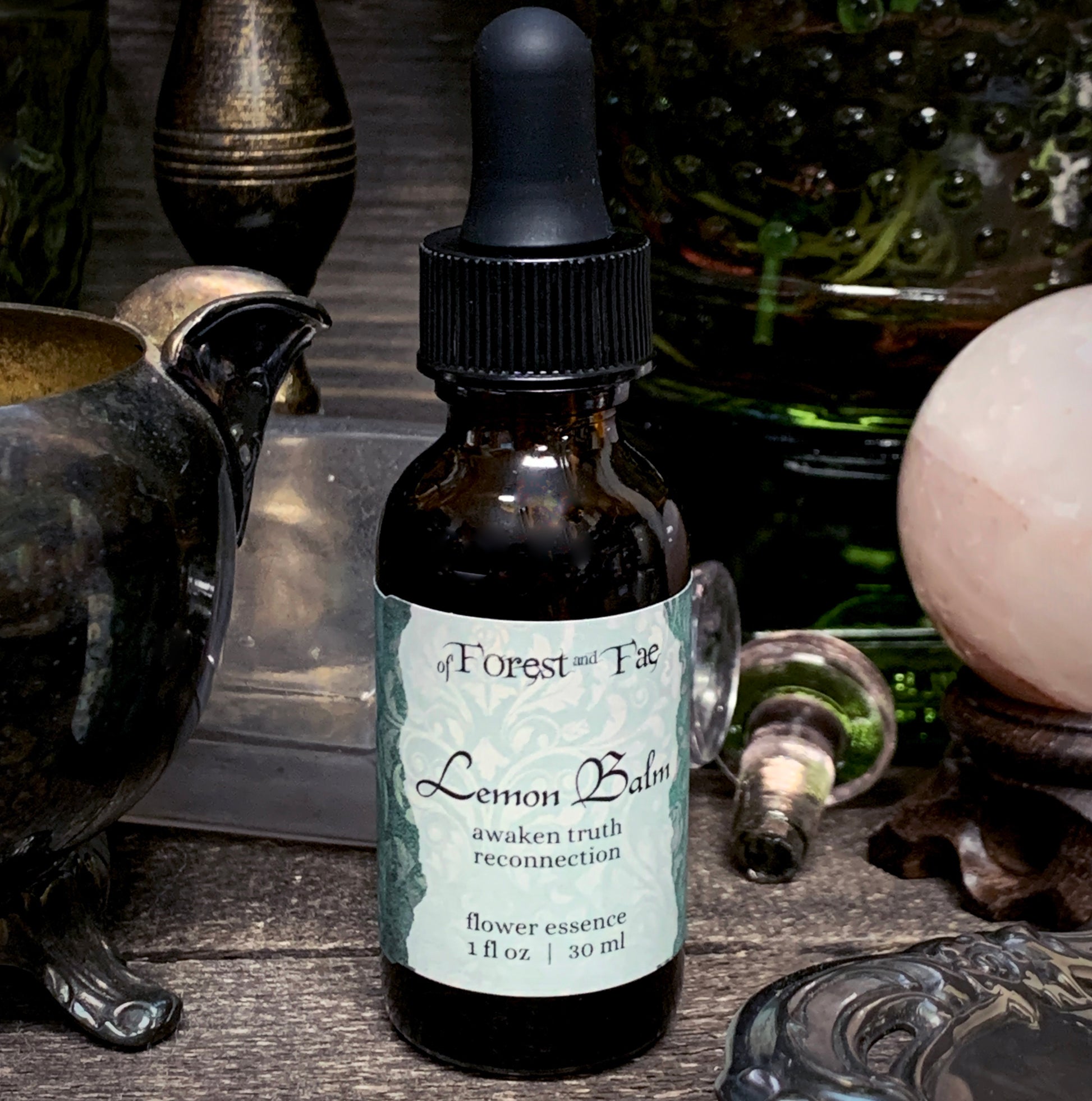 Reconnection Lemon Balm Flower Essence of Forest and Fae